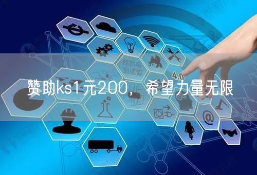 赞助ks1元200，希望力量无限