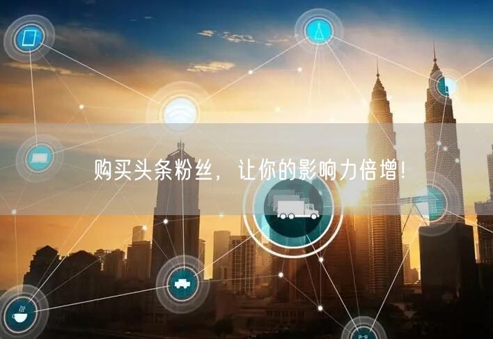 购买头条粉丝，让你的影响力倍增！